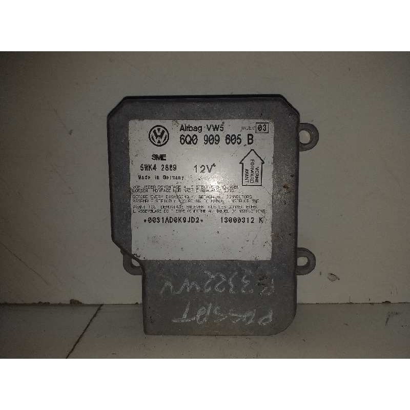 CENTRALITA AIRBAG 5WK42869 6Q0909605  - imagen 2