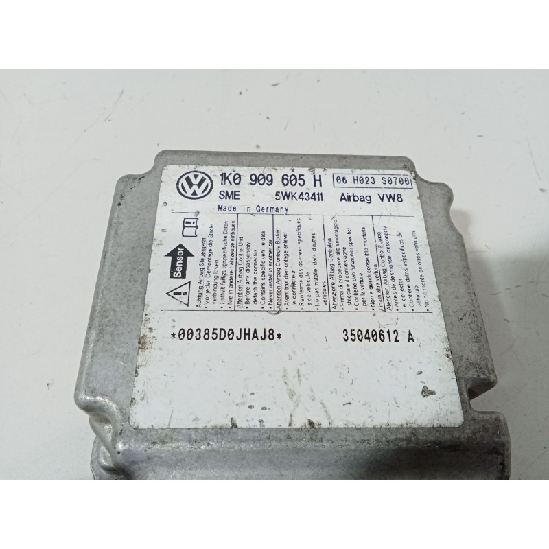 CENTRALITA AIRBAG 5WK43411 1K09090605H  - imagen 4