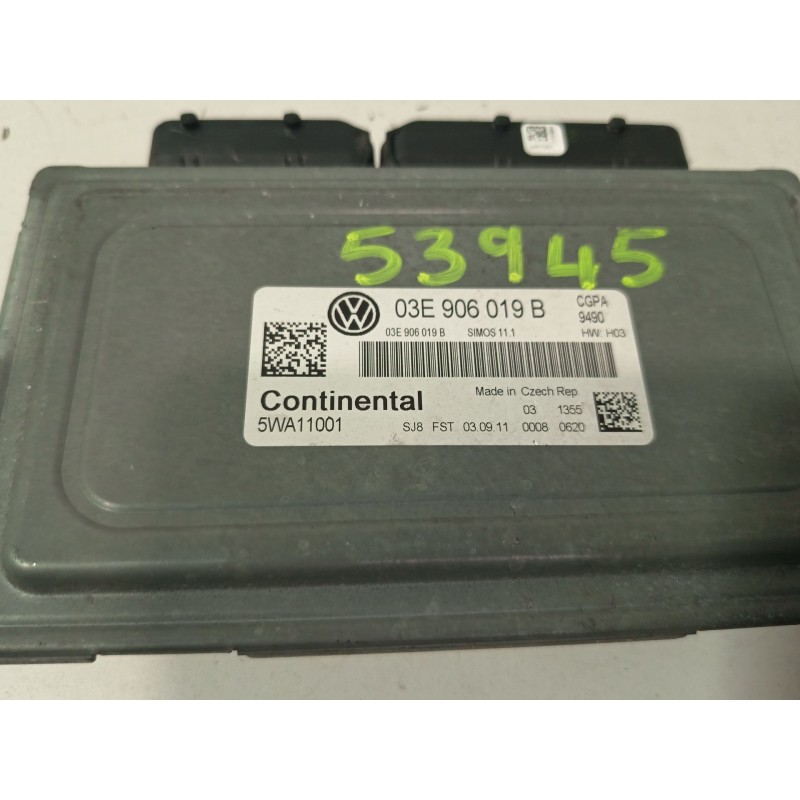 CENTRALITA MOTOR UCE 03E906019B  - imagen 4