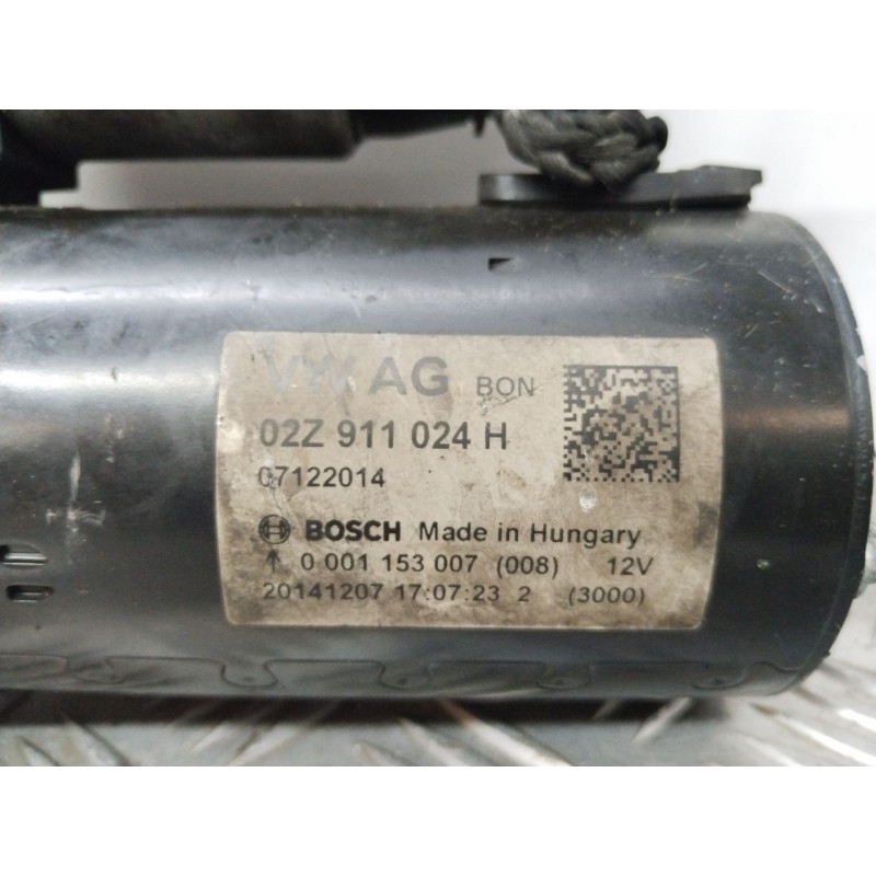 MOTOR ARRANQUE 02Z911024H  - imagen 2
