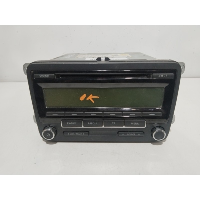 SISTEMA AUDIO / RADIO CD 1K0035186AA  - imagen 1
