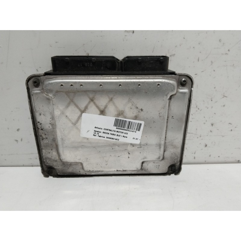 CENTRALITA MOTOR UCE 045906019CD 0281012749 - imagen 2