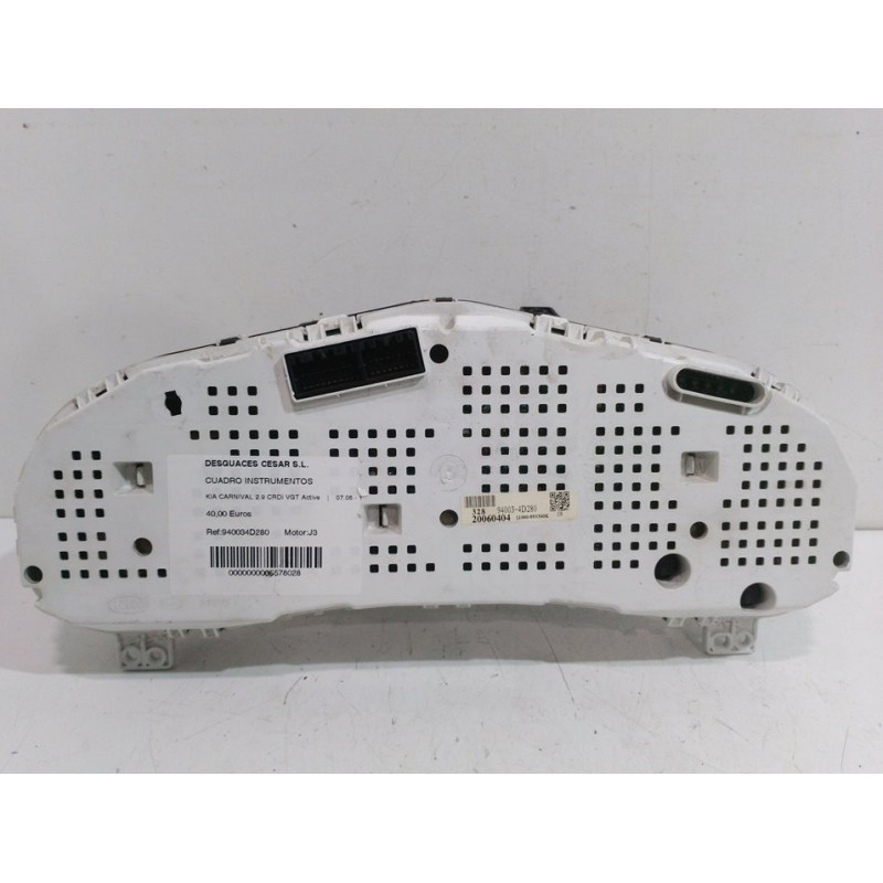 CUADRO INSTRUMENTOS 940034D280  - imagen 2