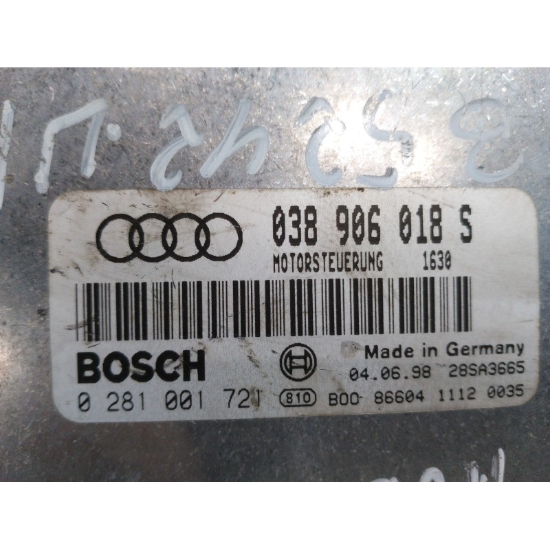 CENTRALITA MOTOR UCE 038906018S 0281001721  - imagen 2
