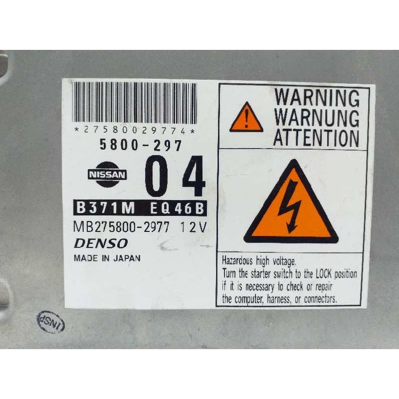 CENTRALITA MOTOR UCE B371MEQ46B 580029704 - imagen 3