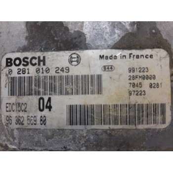 CENTRALITA MOTOR UCE 9636256980 0281010249  OEM 9636256980