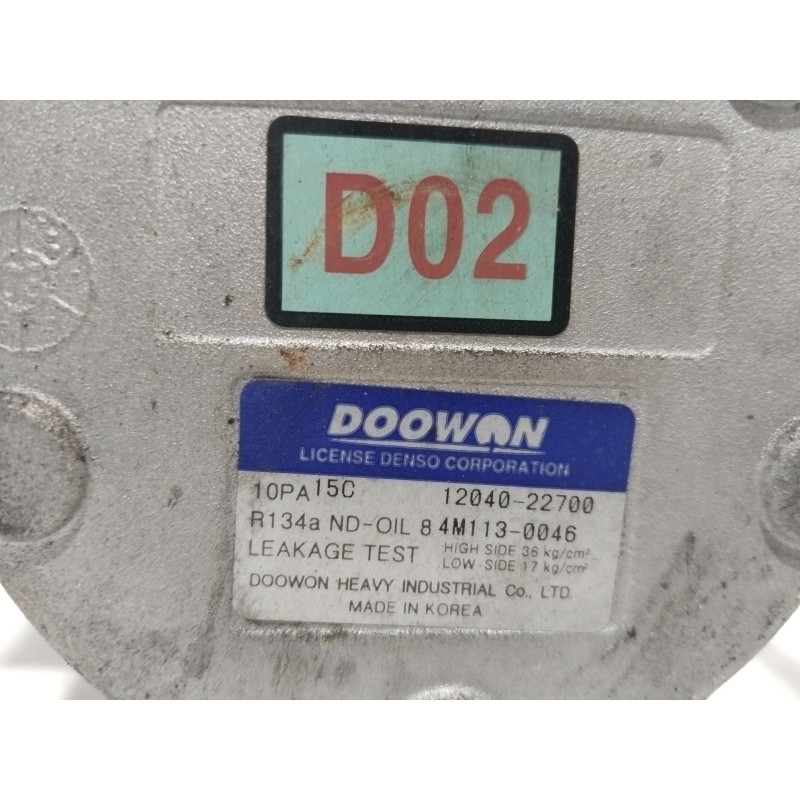 COMPRESOR AIRE ACONDICIONADO 1204022700  - imagen 4