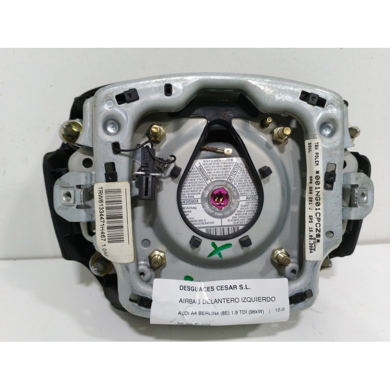 AIRBAG DELANTERO IZQUIERDO 8P0880201J  - imagen 2