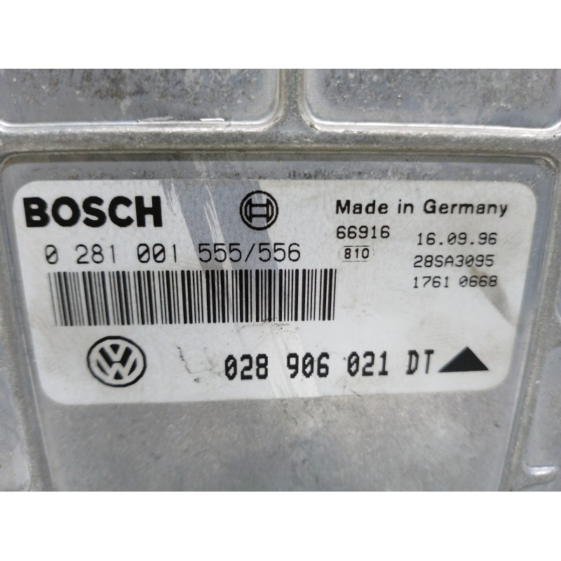 CENTRALITA MOTOR UCE 028906021DT 0281001555  - imagen 2