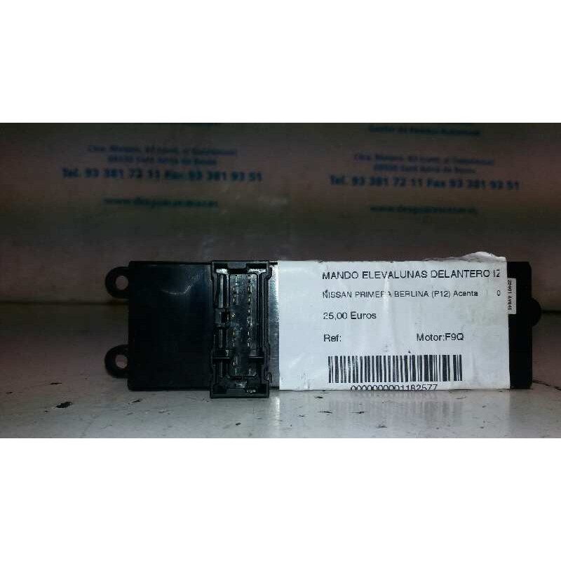 MANDO ELEVALUNAS DELANTERO IZQUIERDO  - imagen 1