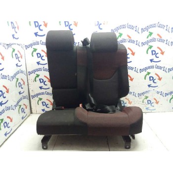 ASIENTO TRASERO IZQUIERDO TAPIZADO NEGRO - GRANATE 