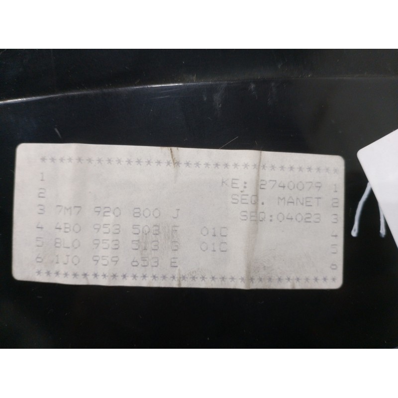 CUADRO INSTRUMENTOS 7M7920800J  - imagen 3