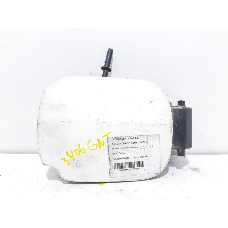 TAPA EXTERIOR COMBUSTIBLE 8200290088 BLANCO  - imagen 2
