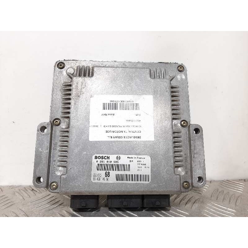 CENTRALITA MOTOR UCE 0281010595 9642014980  - imagen 1