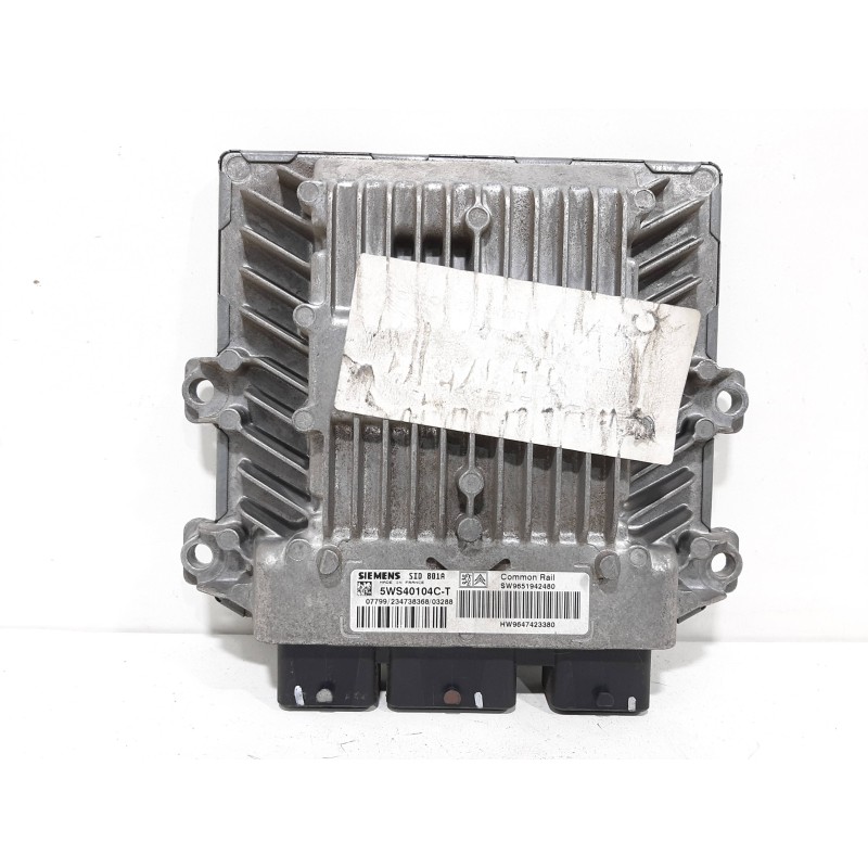 CENTRALITA MOTOR UCE 9651942480 5WS40104C  - imagen 2