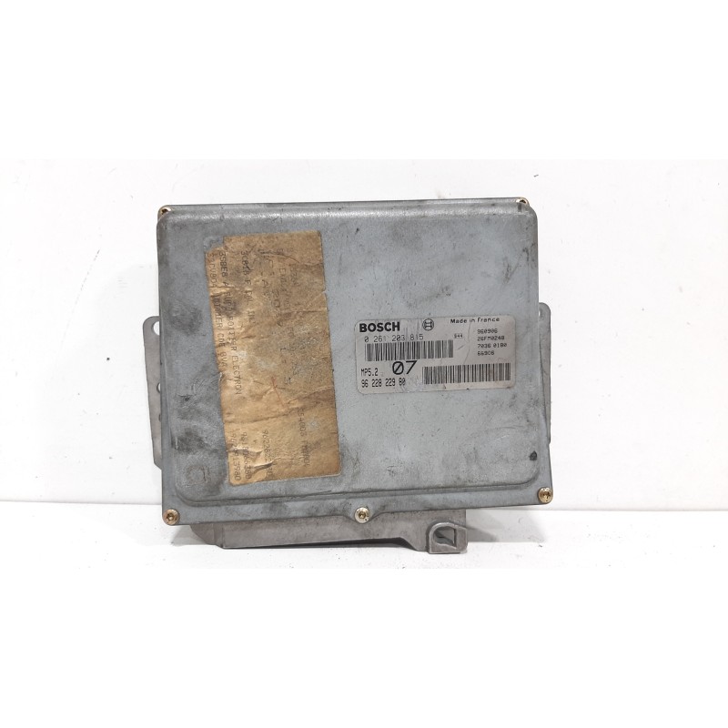 CENTRALITA MOTOR UCE 0261203815 9622822980  - imagen 2