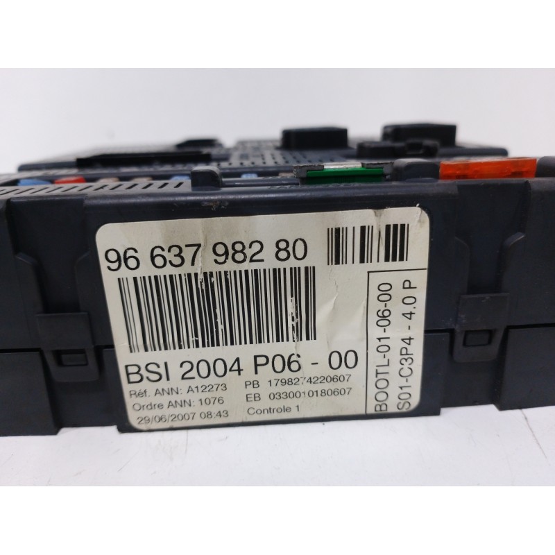 CAJA RELES / FUSIBLES 9663798280  - imagen 2