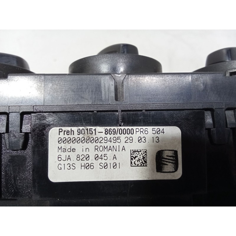 MANDO CALEFACCION / AIRE ACONDICIONADO 6JA820045A  - imagen 3