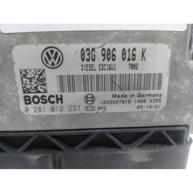 CENTRALITA MOTOR UCE 03G906016K  - imagen 2