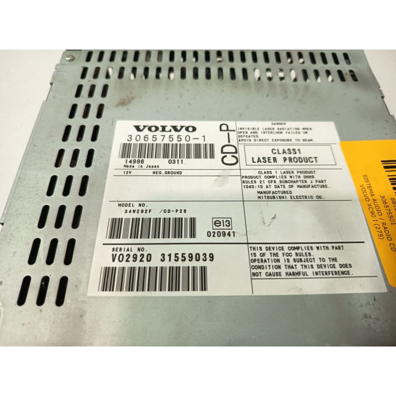 SISTEMA AUDIO / RADIO CD 306575501  - imagen 2