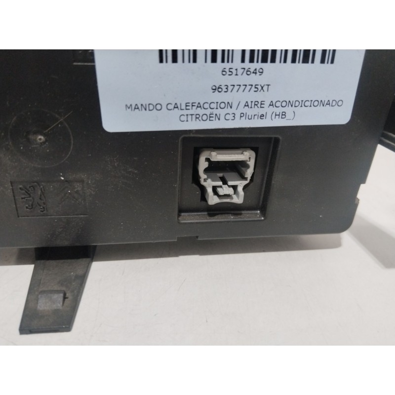 MANDO CALEFACCION / AIRE ACONDICIONADO 96377775XT  - imagen 4