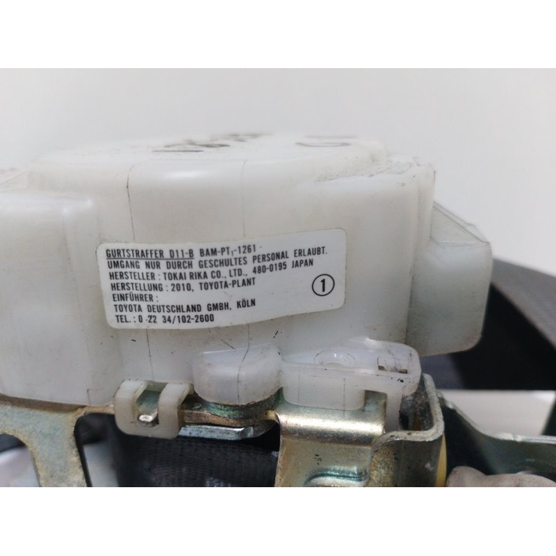 CINTURON SEGURIDAD DELANTERO DERECHO J082512 GRIS - imagen 2