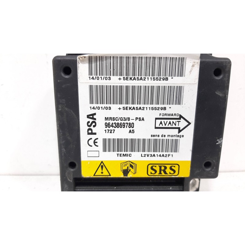 CENTRALITA AIRBAG 9643869780  - imagen 3