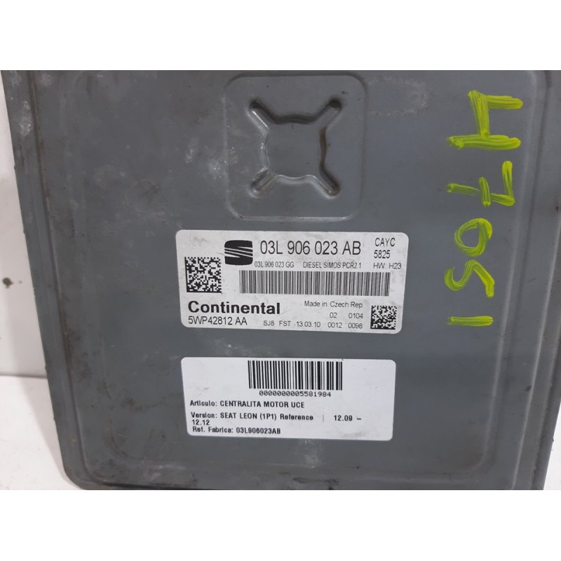 CENTRALITA MOTOR UCE 03L906023AB  - imagen 3