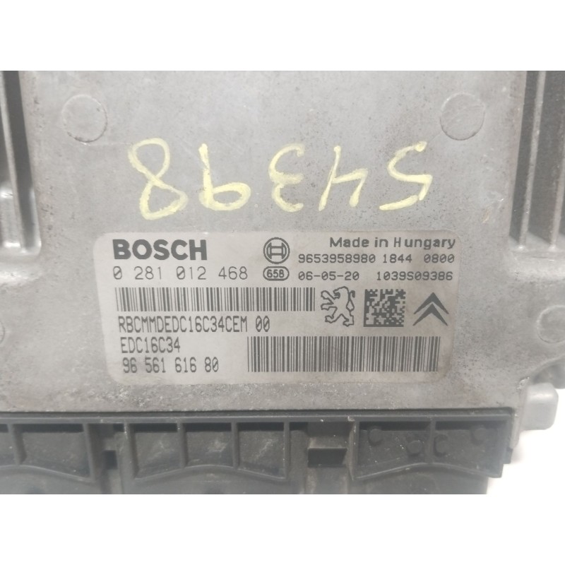 CENTRALITA MOTOR UCE 0281012468  - imagen 3