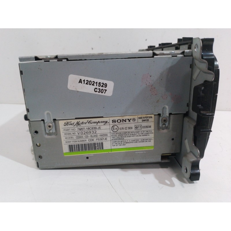 SISTEMA AUDIO / RADIO CD 7M5T18C939JE  - imagen 3