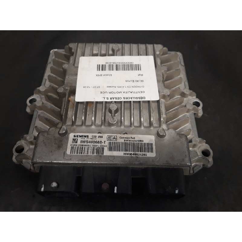 CENTRALITA MOTOR UCE 9650529880  - imagen 2
