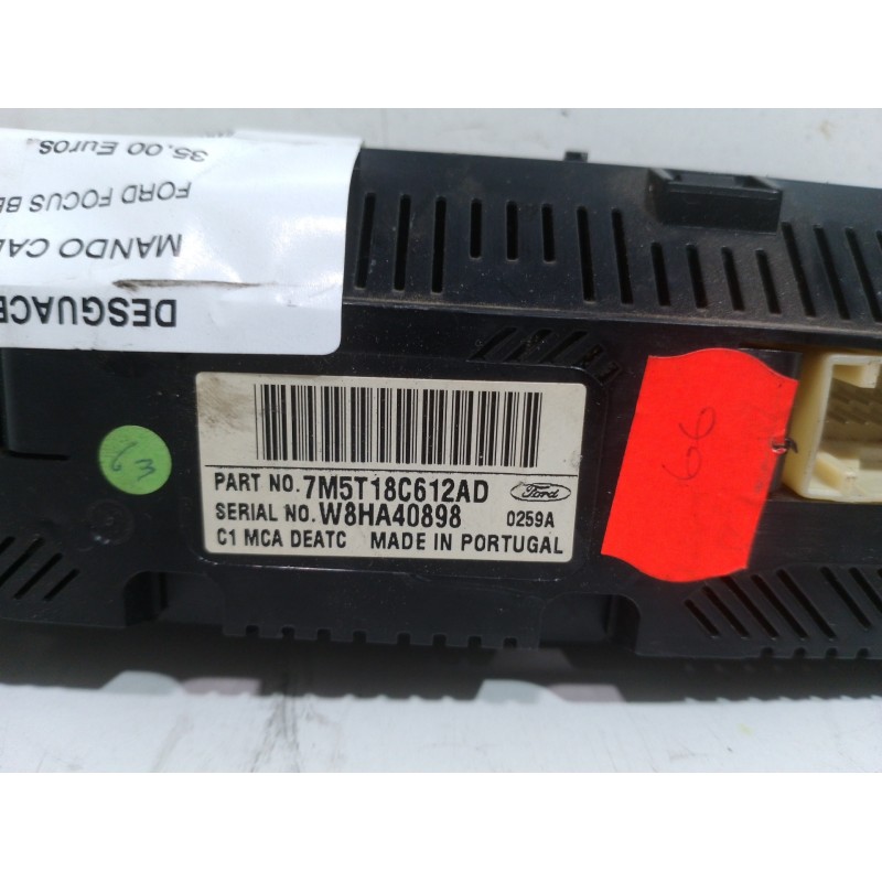 MANDO CALEFACCION / AIRE ACONDICIONADO 7M5T18C612AD  - imagen 2