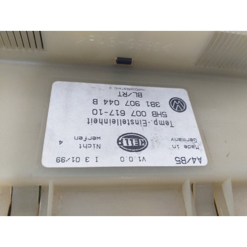 MANDO CALEFACCION / AIRE ACONDICIONADO 5HB 00761710  - imagen 3