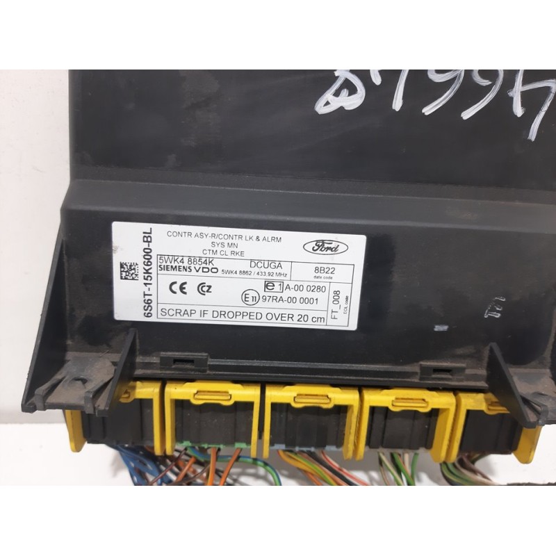 CENTRALITA CIERRE 6S6T15K600BL  - imagen 3
