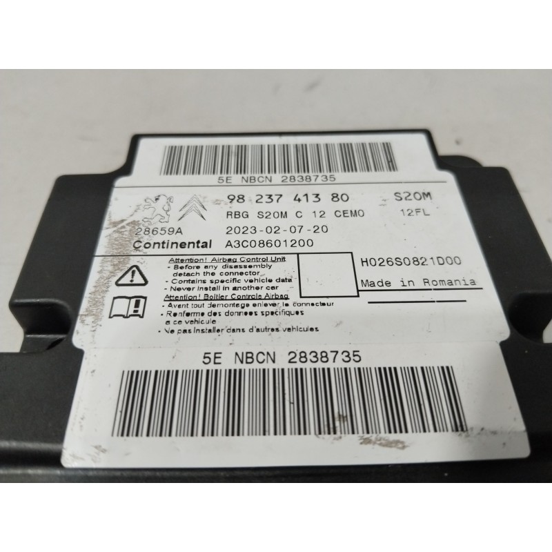 CENTRALITA AIRBAG 9823741380  - imagen 4