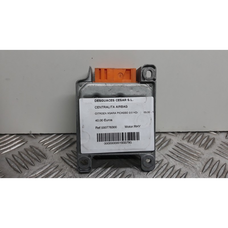 CENTRALITA AIRBAG 550776300  - imagen 3