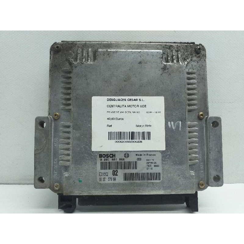 CENTRALITA MOTOR UCE 0261001866 9635157980  - imagen 1