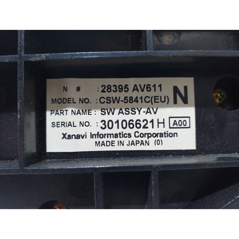 MANDO CALEFACCION / AIRE ACONDICIONADO 28395AV611  - imagen 2