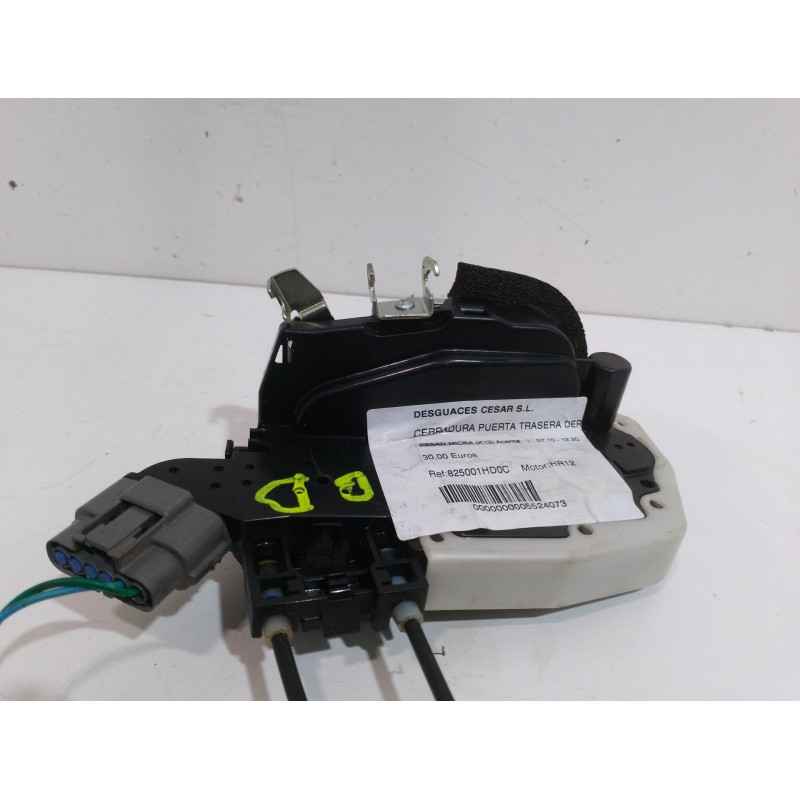 CERRADURA PUERTA TRASERA DERECHA 825001HD0C  - imagen 2