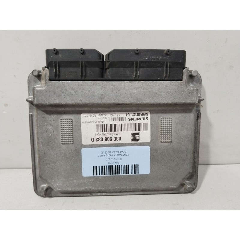 CENTRALITA MOTOR UCE 03E906033D  - imagen 1