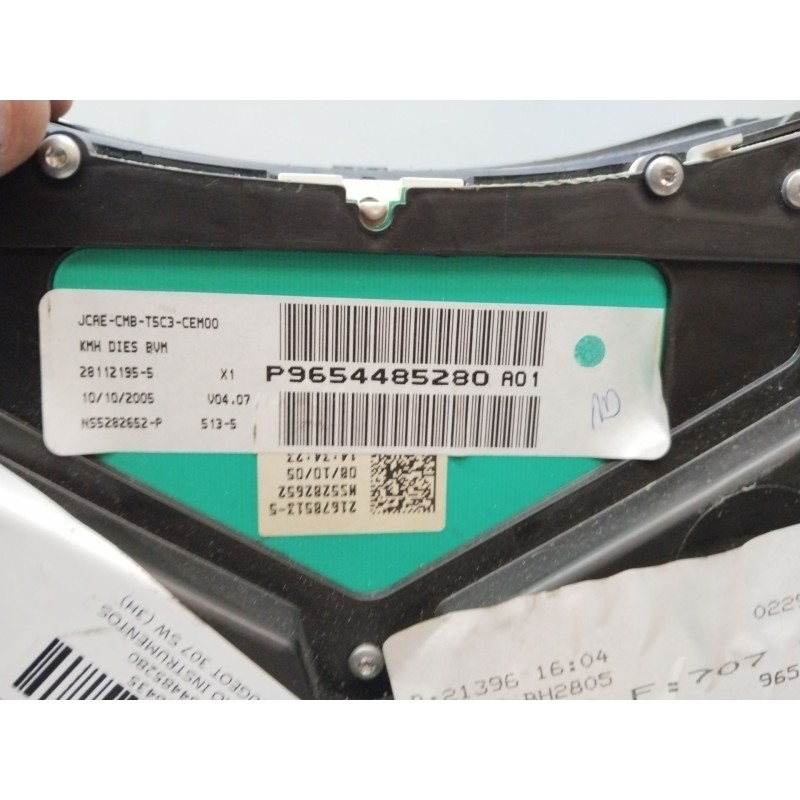CUADRO INSTRUMENTOS 9654485280  - imagen 4