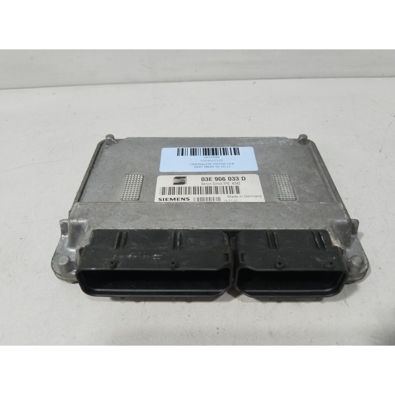 CENTRALITA MOTOR UCE 03E906033D  - imagen 3