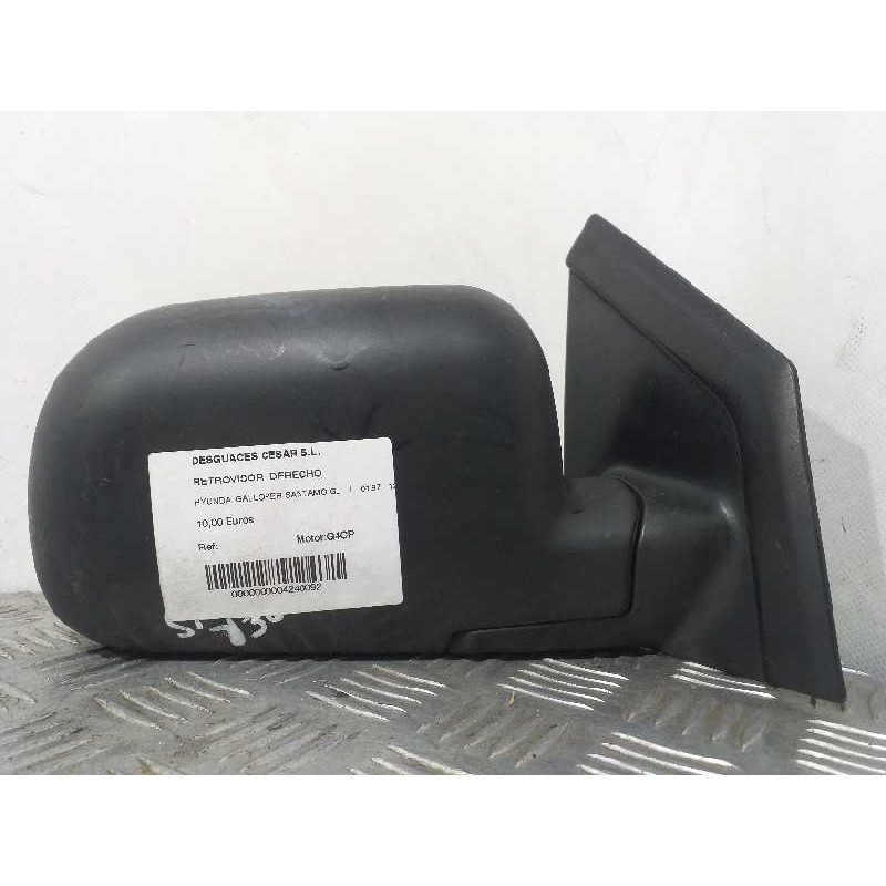 RETROVISOR DERECHO NEGRO ELECTRICO - imagen 2