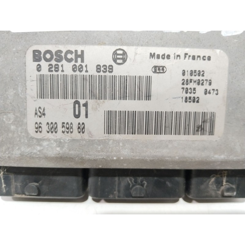 CENTRALITA MOTOR UCE 9630059880  - imagen 3