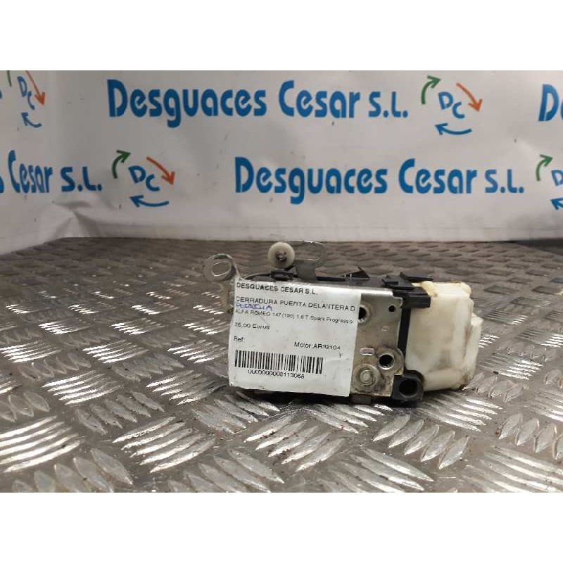 CERRADURA PUERTA DELANTERA DERECHA  - imagen 2