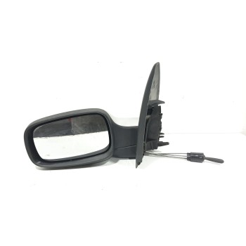 RETROVISOR IZQUIERDO MANUAL PLATA