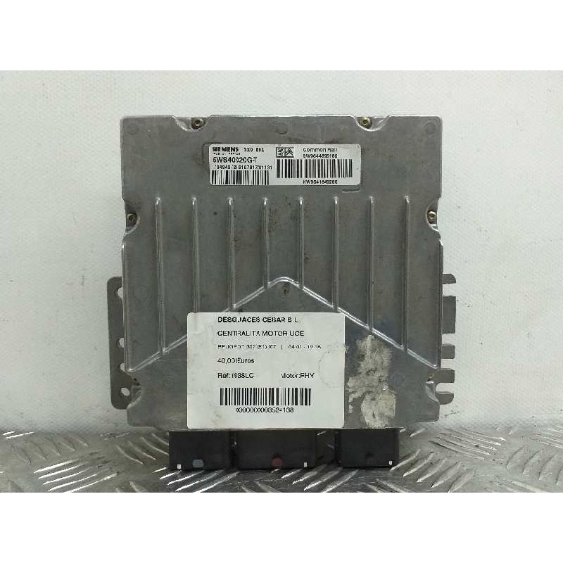 CENTRALITA MOTOR UCE 5WS40020G-T SW9644895180  - imagen 1