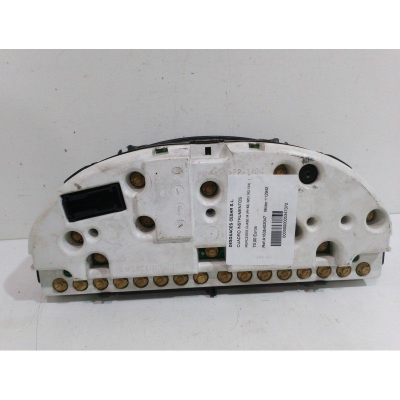 CUADRO INSTRUMENTOS A1635402047  - imagen 2