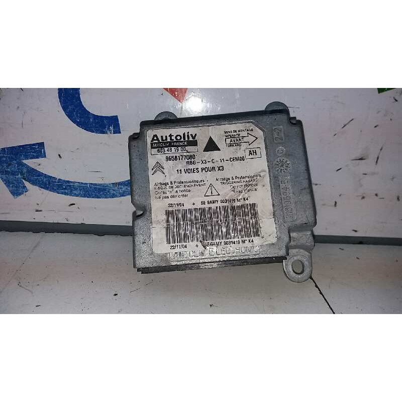 CENTRALITA AIRBAG 603481900 9658177080  - imagen 1