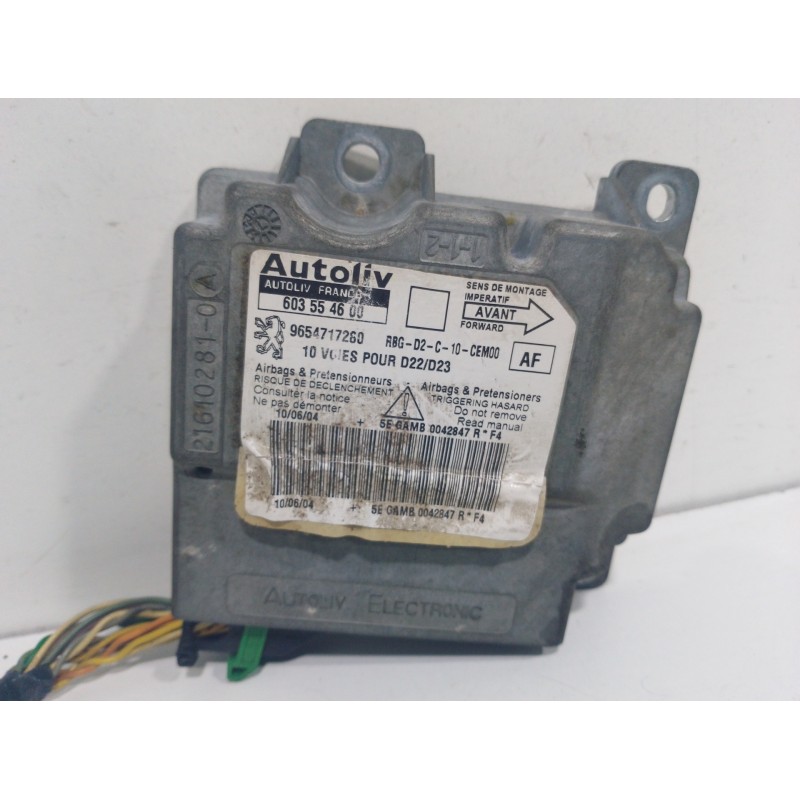 CENTRALITA AIRBAG 9654717260  - imagen 1